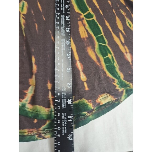 Vocal Women's Size Small Embellished Fleur-De-Lis Rhinestone Long Sleeve Tunic - Picture 5 of 8